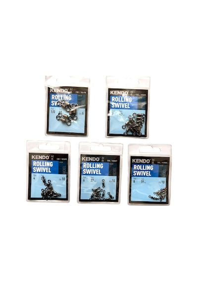 Kendo Rolling Swivel Bilyalı Fırdöndü 10adet No:2