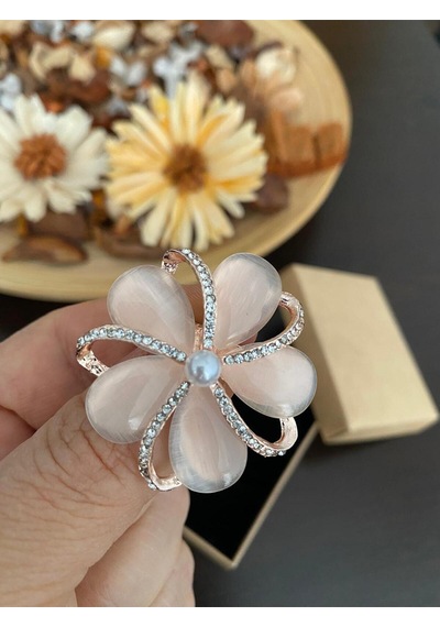 Kristal Taşlı, İncili Yıldız, Kalp, Yonca, Kuğu, Menekşe, Çiçek Abiye, Günlük Broşlar, Yaka İğnesi 2 Renkli
