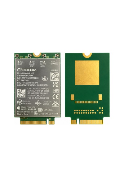 Fibocom L860-gl-16 4g Lte Cat16 M.2 Wwan Modem Kartı