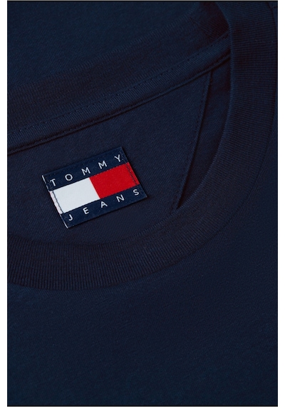 Tommy Hilfiger Tjm Slım Graphıc Tee Ext Erkek Mavi T-shirt - Dm0dm23376
