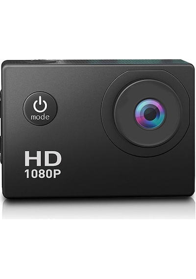 1080p Su Geçirmez Aksiyon Kamera Motosiklet,araç,bisiklet Uyumludur Uygulama Mevcuttur