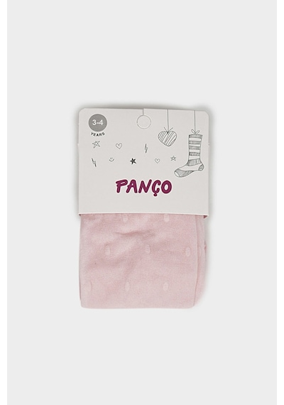 Panço Kız Çocuk Pembe Mikro Külotlu Çorap 2212GK11029