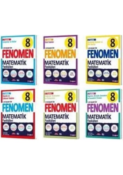 8.sınıf Fenomen Matematik Fasikülü + Fenomen A Matematik Soru Bankası + Matematik B Soru Bankası