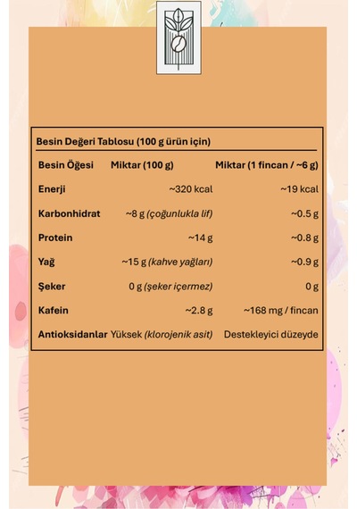 Raspberry Turkish Coffee 200g, Böğürtlen Aromalı Türk Kahvesi Diğer