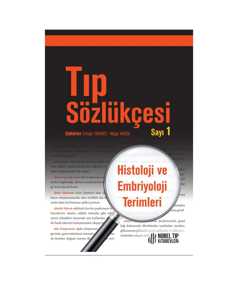 Tıp Sözlükçesi Histoloji Ve Embriyoloji Terimleri