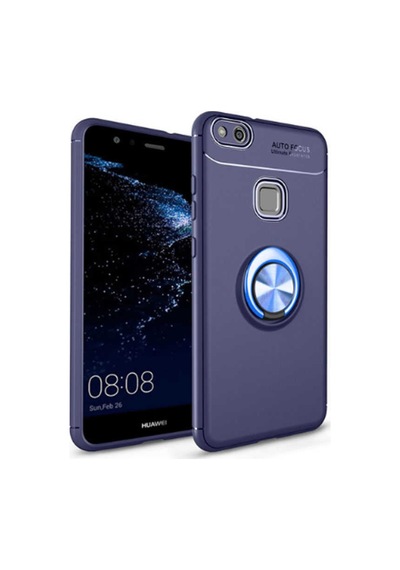 Huawei P10 Lite Kilif Yüzüklü Tam Korumali Silikon Kapak 418746490