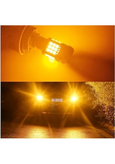 Oto Led Sinyal Ampulü 144 Led Turuncu Tak Kullan Ürün