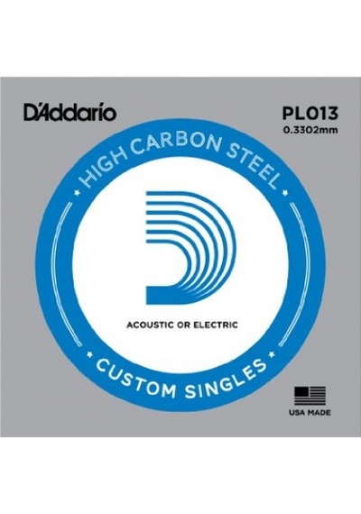 D'addario Pl013 Elektro Ve Akustik Gitar Tek Tel