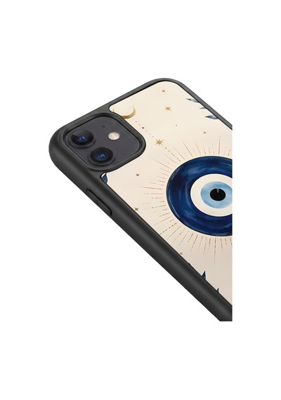 İphone 11 Uyumlu Evileye Desenli Kamera Korumalı Darbelere Dayanıklı Kılıf 1246-evileye-iphone11