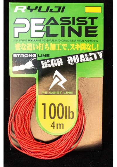 Ryuji Assist Pe Line Red Çeker Lb : 200lb