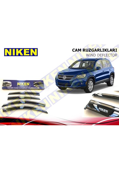 Volkswagen Tiguan Kromlu Cam Rüzgarlığı Niken 2009-2015