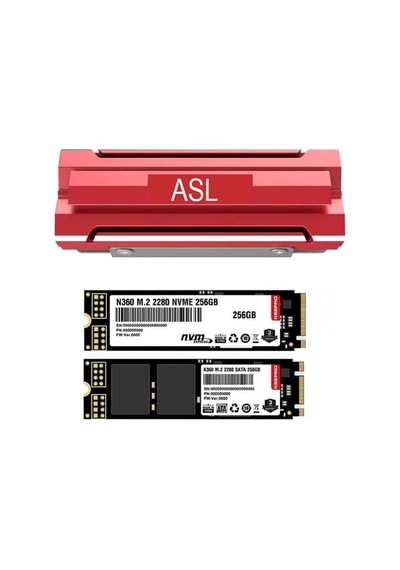 M.2 Nvme Ssd Pasif Soğutucu 2280 M2 Ssd Uyumlu Alüminyum Soğutucu Diğer