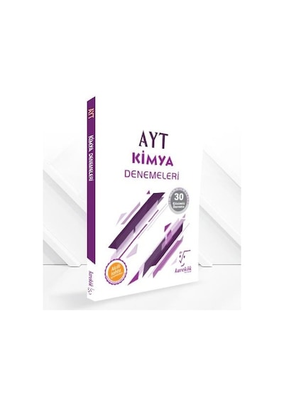 Karekök Yayınları Ayt Kimya Deneme Sınavı 30Lu Çözümlü