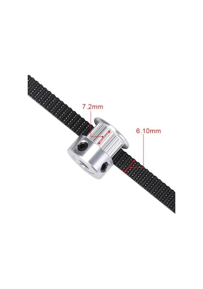 Gt2 Kayış 6Mm(1Mt)