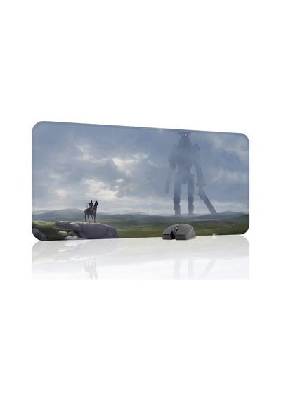 Shadow Of The Colossus Dikişli Kauçuk Oyuncu Mousepad V2 - 90x40 Xxl Gaming Mouse Pad