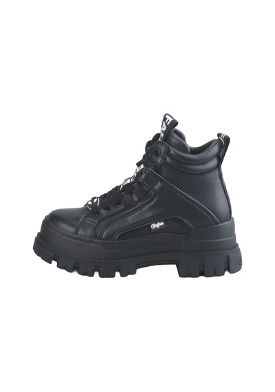 Bot Kadın 1622045 Buffalo Aspha Nc Mıd - Vegan Nappa - Black Siyah