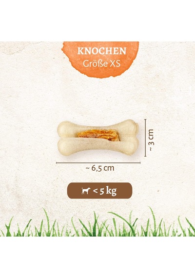 Delights Strong Xs Boy Kemik 7'li, 140 Gr Köpek Ödülü 3 Paketi