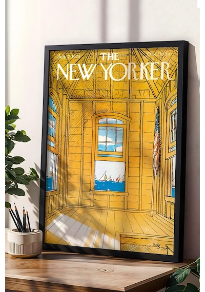 The New Yorker Çerçeveli Tablo July 2 1979