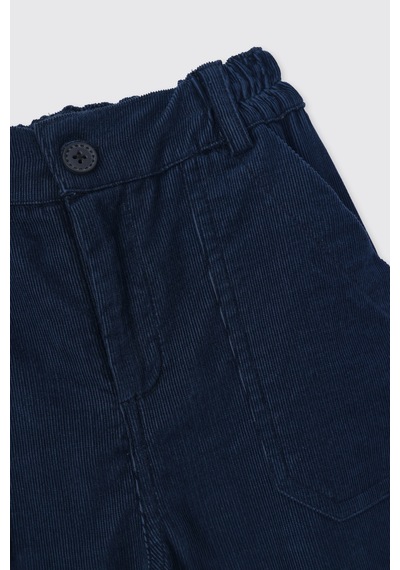 Panço Erkek Çocuk Kadife İndigo Pantolon 2621bk04017 Mavi
