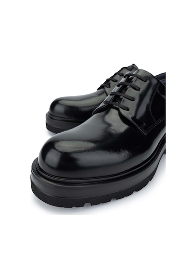 Callaghan Erkek Hakiki Deri Siyah Klasik Ayakkabı 618 52312 Erk Ayk Sk24-25 Negro