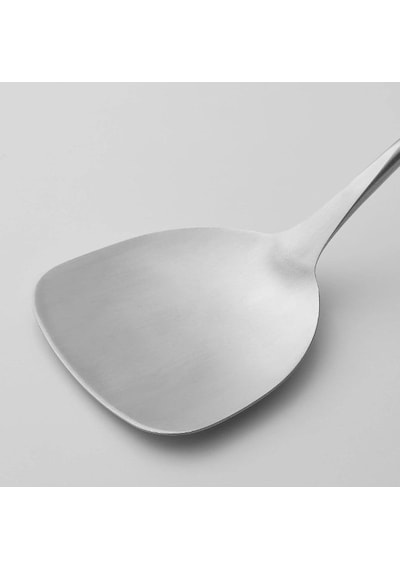 Ikea Slıtstark Paslanmaz Çelik Izgara Spatulası 37 Cm Kahverengi Krom Kahverengi Ve Gümüş