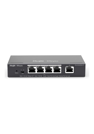 Ruıjıe Reyee Rg-es205gc-p 5 Port Gigabit ,4x Poe 54w Ruıjıe Colud Yönetilebilir Switch Metal Kasa 33427614