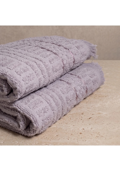 Botti Home %100 Pamuk 2'li El Ve Yüz Havlusu Seti, Pamuklu Jakarlı Misafir Havlusu 50 X 90 Cm, Çeyizlik Yumuşak Havlu Lila Botti Home %100 Pamuk 2'li El Ve Yüz Havlusu Seti, Pamuklu Jakarlı Misafir Havlusu 50 X 90 Cm, Çeyizlik Yumuşak Havlu Lila