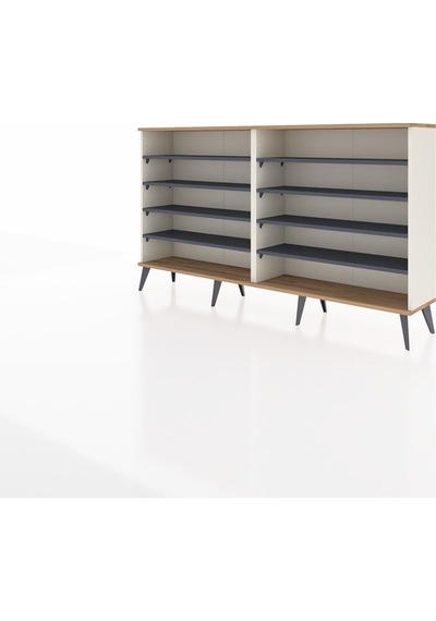 Arges Konsol 8 Raflı 176x30x99 Aytaşı-çam/antrasit Aytaşı-çam/antrasit