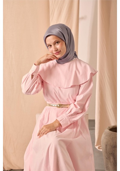 Silk Home Düz Shiny Eşarp 75006-80 gri
