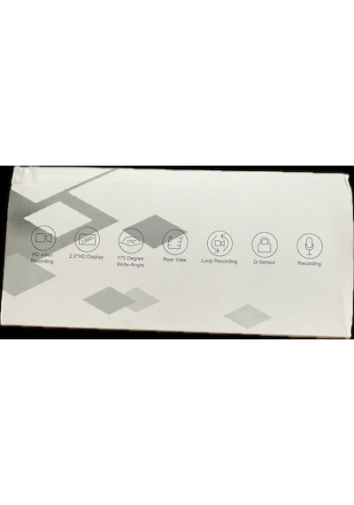 Aggıy S16 Araç Kamerası Wifi 2'' Lcd + Fhd + Ön + İç + Geri Görüş Kamera