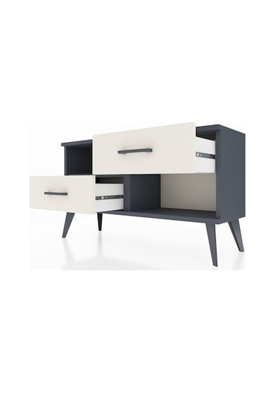 Arges Şifonyer Tek Raflı 2 Çekmeceli 88x30x48 Antrasit-antrasit/aytaşı Antrasit/aytaşı Arges Şifonyer Tek Raflı 2 Çekmeceli 88x30x48 Antrasit-antrasit/aytaşı Antrasit/aytaşı