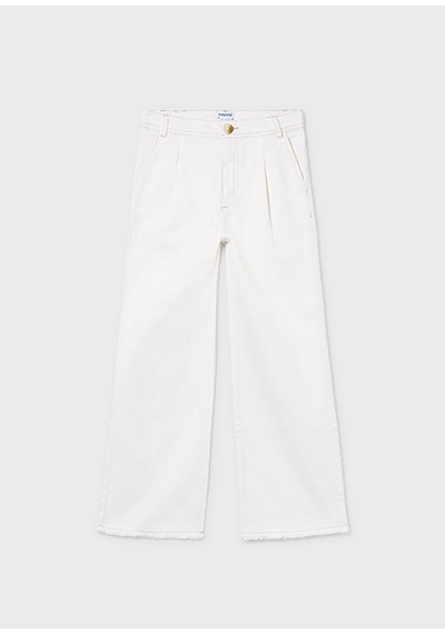 Mayoral Kız Çocuk Gabardin Pantolon Krem - 06549