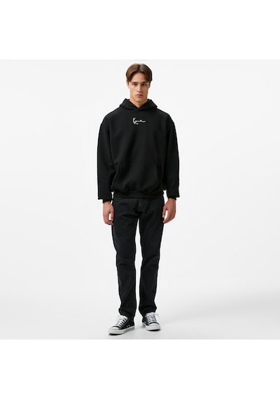 Karl Kani Small Signature Essential Erkek Siyah Sweatshirt 026 Kmhd02100101 Siyah