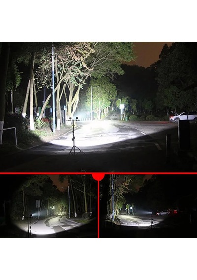 Baja Style 7.7 Cm Beyaz Xhp50 Led Spot Projektör Çalışma Lambası Off Road Spot Sel Kombo Delici Yayıcı Işık Çubuğu Pod Araç Motorsiklet Işıkları Yardı