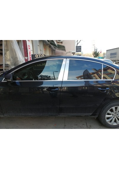 Volkswagen Passat B7 Krom Cam Direği 2012-2014 Paslanmaz Çelik
