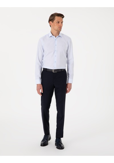 Pierre Cardin Erkek Açık Mavi Gömlek Desenli 50304594-vr003 Açik Mavi