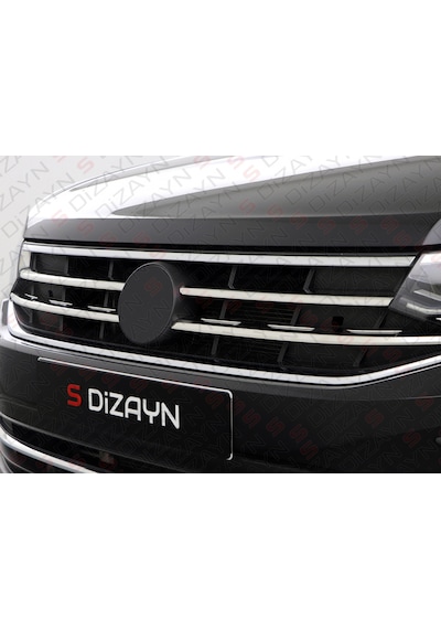 S-Dizayn Vw Tiguan Krom Ön Panjur 4 Prç. 2020 Üzeri