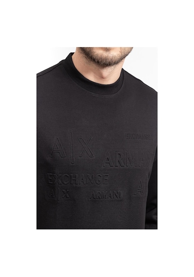 Armani Exchange Armani Bisiklet Yaka Sweat Siyah