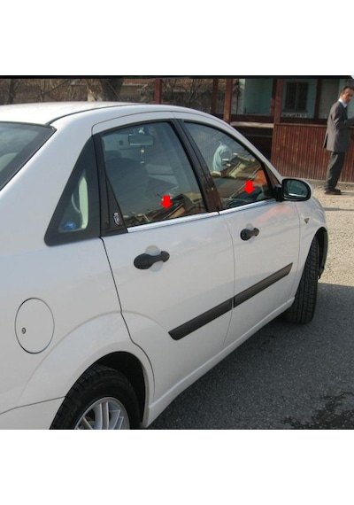 Ford Focus 1 Krom Cam Çıtası 1998-2005 4Pcç