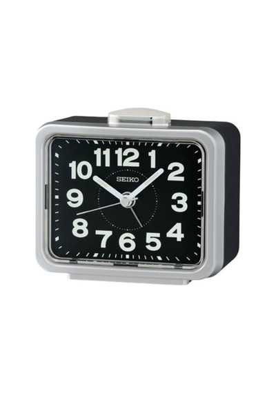 Seiko Qhk062s Sessiz Saniyeli Aydınlatmalı Bell Sesli Alarmlı Masa Saati Çok Renkli
