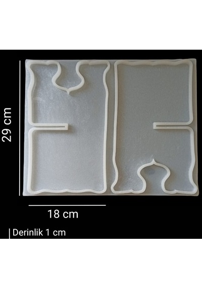 Epoksi Silikon Rahle Kalıbı 29X18
