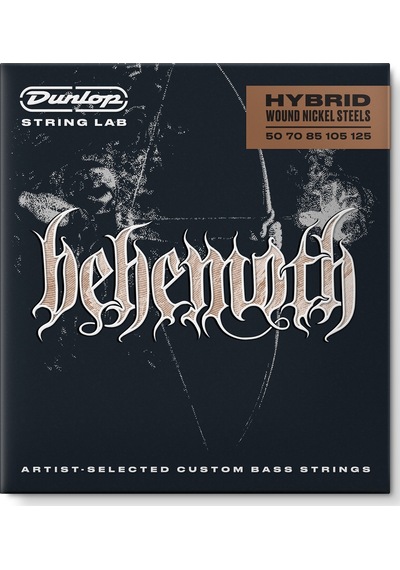 Jim Dunlop Behemoth Hybrid Wound Nikel 5 Telli Bas Teli 50-125