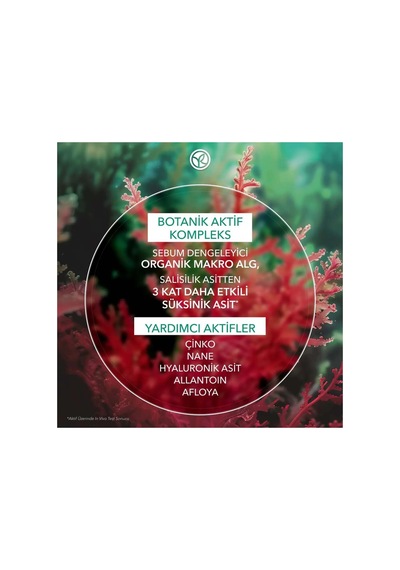 Süksinik Asit & Çinko İçerikli Sebum Dengeleyici Gözenek Sıkılaştırıcı Yüz Serumu - 30 Ml