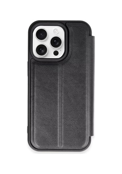 Newface Apple İphone 14 Pro Kılıf Flip Cover - Siyah