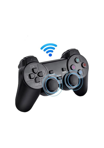 Zhltools 20000 Oyunlu 2.4g Kablosuz Çift Kol Retro i Game Stick Taşınabilir Mini Oyun Çubuğu