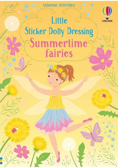 Little Sticker Dolly Dressing Summertime Fairies Usborne Publishing
