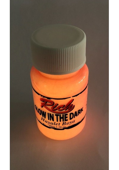 Rich Karanlıkta Parlayan Glow In The Dark Hayalet Boya 3004 Yeşil