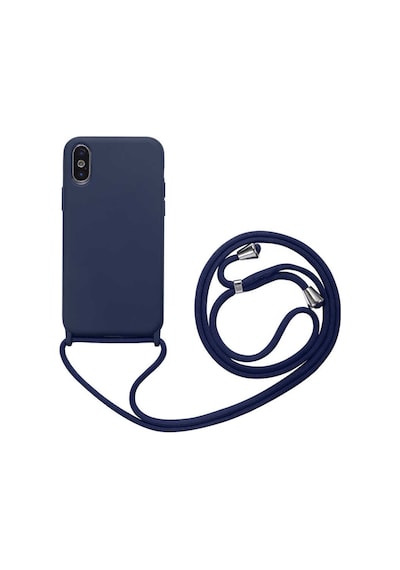 Apple Uyumlu iPhone XS 6.5 Kılıf Zore Ropi Ipli Silikon Kılıf