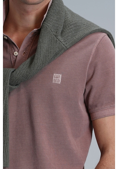 Lufian Erkek Vernon Smart Polo T-shirt 111040163 Tarçın
