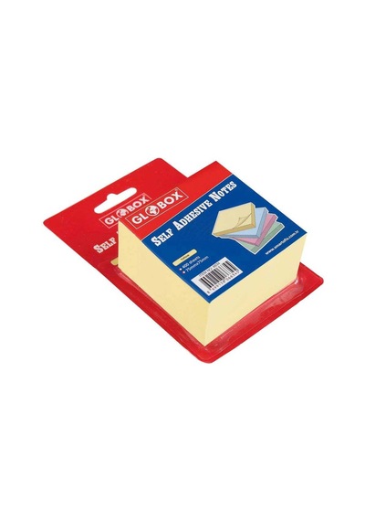 Globox Yapışkanlı Not Kağıdı 75x75 Mm Küp 400 Yaprak Sarı